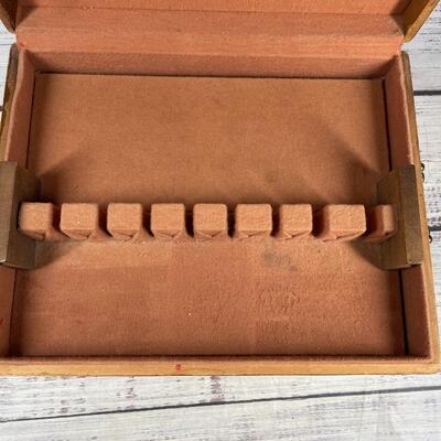 Nakens Tarnish Proof Silverware Flatware Wood Storage Chest