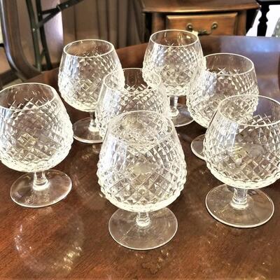 Lot #126  WATERFORD crystal Brandy snifters - 