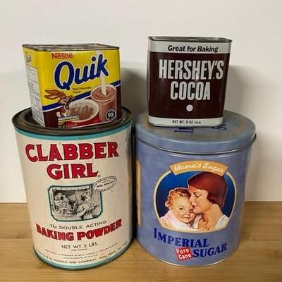 Vintage Collectible Tins
