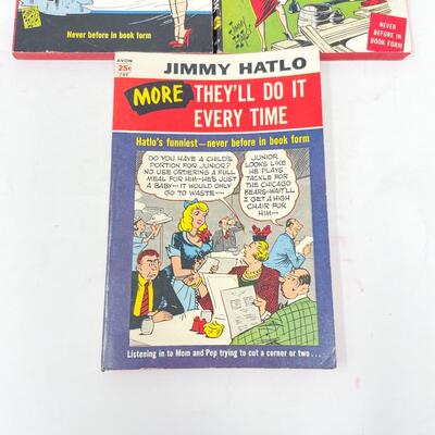 VINTAGE CARTOON BOOK BUNDLE #7 - JIMMY HATLO