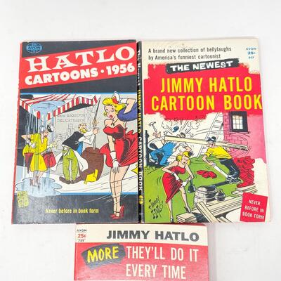 VINTAGE CARTOON BOOK BUNDLE #7 - JIMMY HATLO
