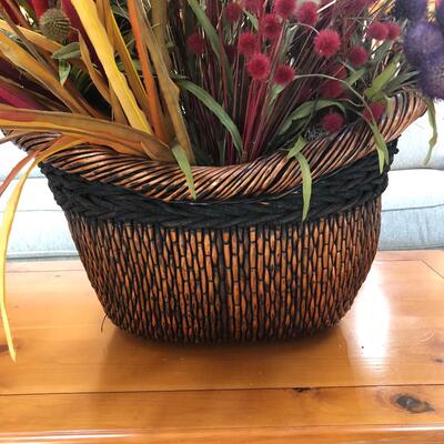 Large Harvest Floral Arrangement with Basket (DR - KM)
