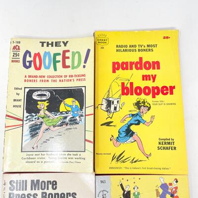 VINTAGE â€BLOOPERâ€ COMEDY BOOK BUNDLE