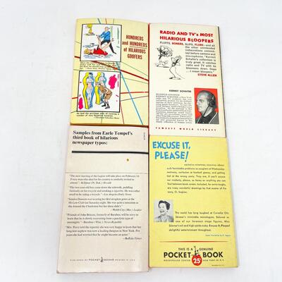 VINTAGE â€BLOOPERâ€ COMEDY BOOK BUNDLE