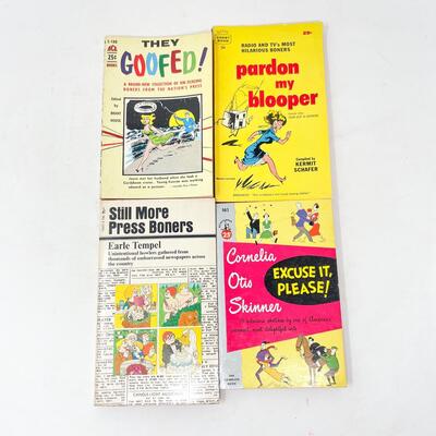 VINTAGE â€BLOOPERâ€ COMEDY BOOK BUNDLE