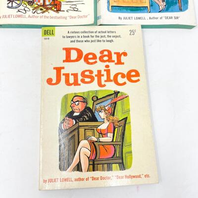 VINTAGE â€œDEARâ€¦â€ REAL-LIFE LETTER BOOK BUNDLE #1 - JULIET LOWELL