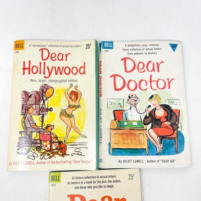 VINTAGE â€œDEARâ€¦â€ REAL-LIFE LETTER BOOK BUNDLE #1 - JULIET LOWELL