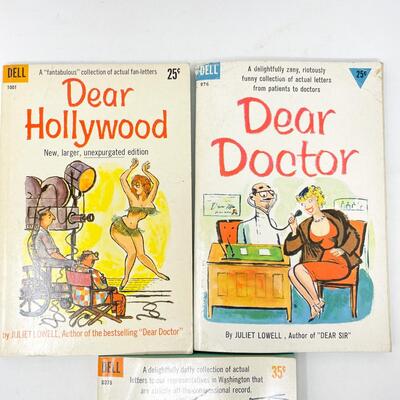 VINTAGE â€œDEARâ€¦â€ REAL-LIFE LETTERS BOOK BUNDLE #2 - JULIET LOWELL