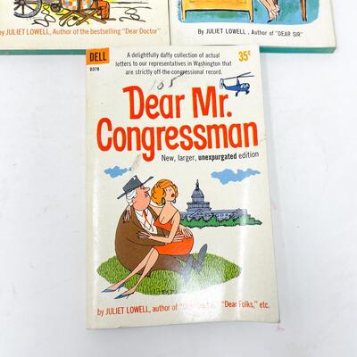 VINTAGE â€œDEARâ€¦â€ REAL-LIFE LETTERS BOOK BUNDLE #2 - JULIET LOWELL