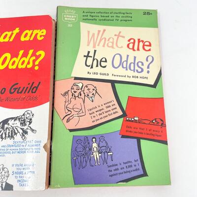 VINTAGE â€œWHAT ARE THE ODDS?â€ BY LEO GUILD BOOK BUNDLE