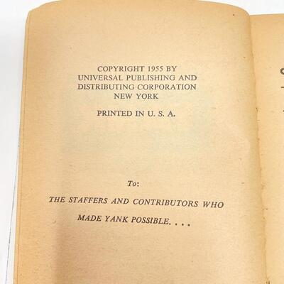 1955 â€œHIGHLIGHTS FROM YANKâ€ PAPERBACK BOOK - STORIES AND SKETCHES FROM WW2 VETERANS