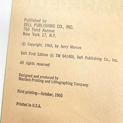 *1ST EDITION* 1960 â€œJUST MARRIEDâ€ BY JERRY MARCUS CARTOON BOOK