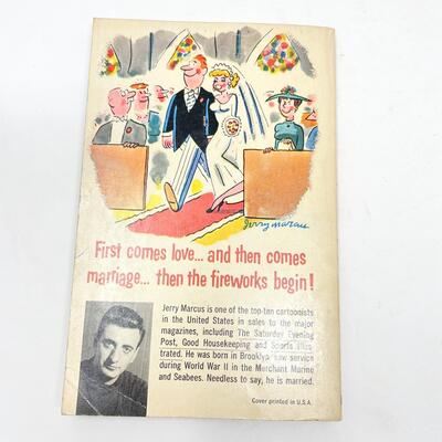 *1ST EDITION* 1960 â€œJUST MARRIEDâ€ BY JERRY MARCUS CARTOON BOOK