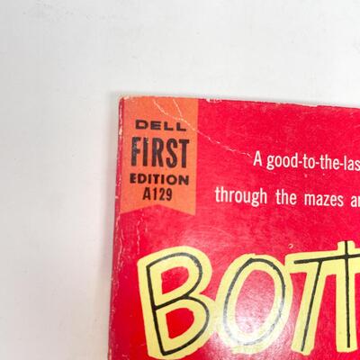 *1ST EDITION* 1957 â€œBOTTOMS UP!â€ CARTOON BOOK