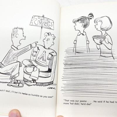 1958 â€œYOUNG PILLARSâ€ CARTOON BOOK BY CHARLES SCHULZ - CREATOR OF â€œPEANUTSâ€