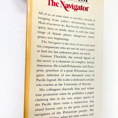 1976 â€œTHE NAVIGATORâ€ BY MORRIS WEST HARDBACK BOOK