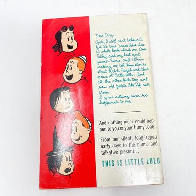 *1ST EDITION* 1956 â€œTHIS IS LITTLE LULUâ€ BY MARGE CARTOON BOOK