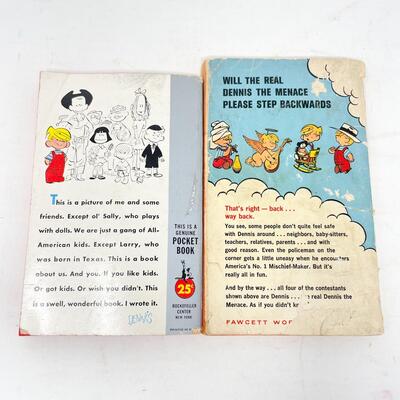 VINTAGE DENNIS THE MENACE BOOK BUNDLE #2