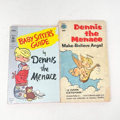 VINTAGE DENNIS THE MENACE BOOK BUNDLE #2