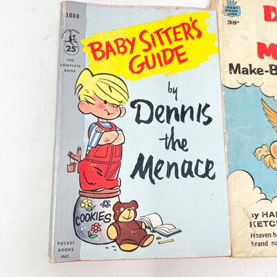 VINTAGE DENNIS THE MENACE BOOK BUNDLE #2