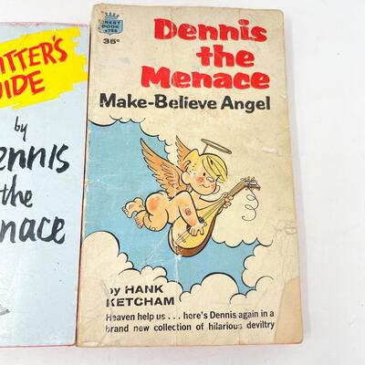 VINTAGE DENNIS THE MENACE BOOK BUNDLE #2