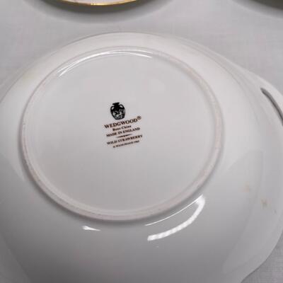Assorted Plates and faux petit fours and sweets