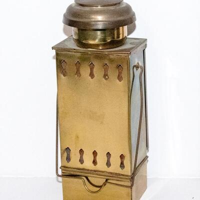 Lantern Brass Photography Darkroom, Manhattan Optical Co., Antique, c. 1890s