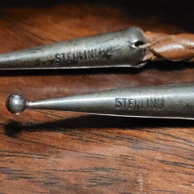 Lot 106: Vintage Sterling Inlaid Bolo Tie
