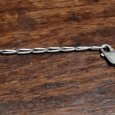 Lot 108: Vintage Sterling & Turquoise Necklace