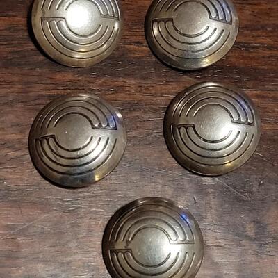 Lot 114: Vintage Sterling Buttons