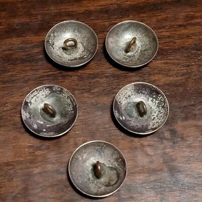 Lot 114: Vintage Sterling Buttons