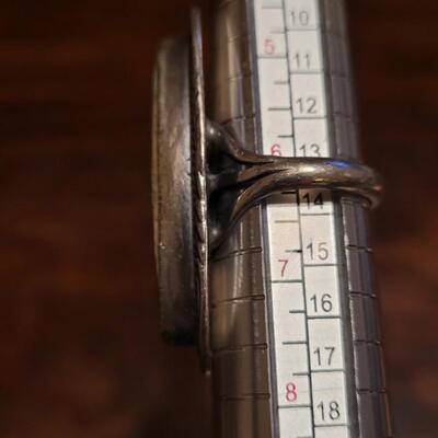 Lot 117: Vintage Navajo Royston Turquoise Ring