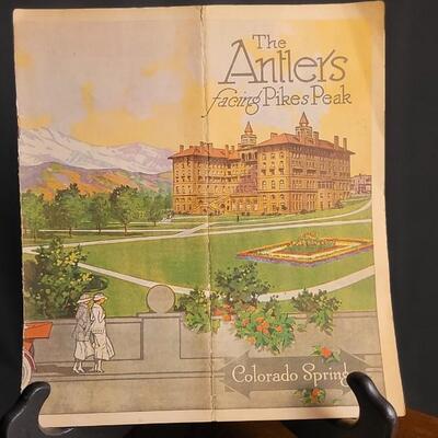 Lot 123: (2) Antique PIKES PLACE Colorado Advertising Brochures