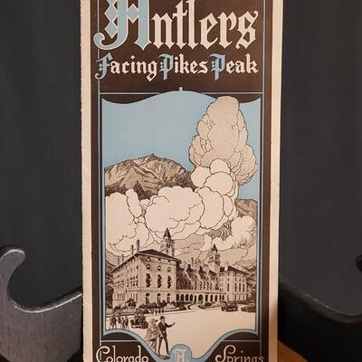 Lot 123: (2) Antique PIKES PLACE Colorado Advertising Brochures