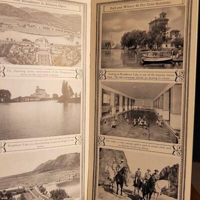 Lot 125: (3) Antique BROADMOOR HOTEL Advertising Travel Brochures w/ Opening Night Pamphlet