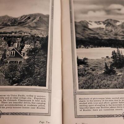 Lot 128: Antique 1912 COLORADO FOR THE TOURIST Travel History Book