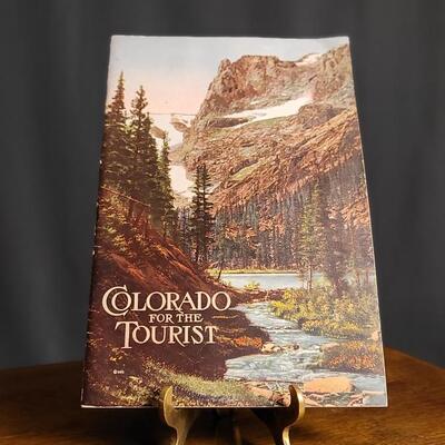 Lot 128: Antique 1912 COLORADO FOR THE TOURIST Travel History Book