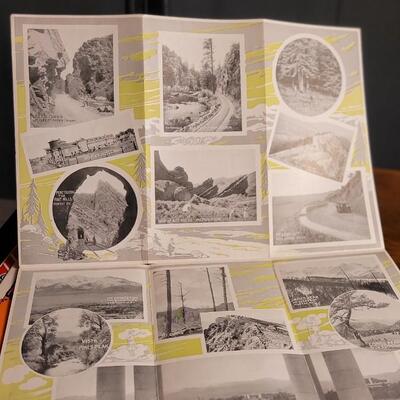 Lot 129: (4) Antique Assorted DENVER COLORADO Advertising Travel Brochures