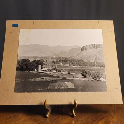 Lot 133: 8.5" x 6.5" Original Photo of BELLVUE NOTCH History Landscape Photography