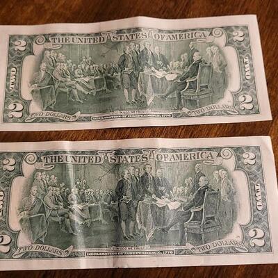 Lot 134: Group of (5) 1976 1st day Issue $2 Bills w/ Fort Collins Postmark & Stamp