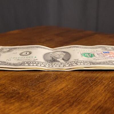 Lot 134: Group of (5) 1976 1st day Issue $2 Bills w/ Fort Collins Postmark & Stamp