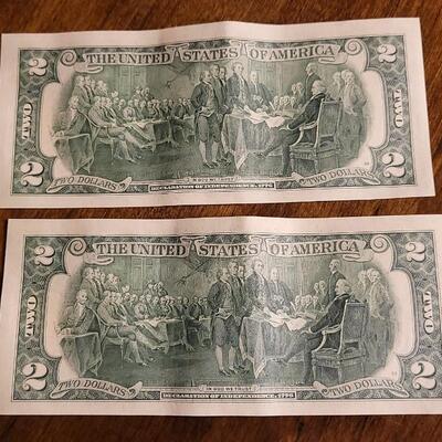 Lot 135: (5) 1976 1st Day of Issue $2 Bills w/ Fort Collins Postmark & Stamp