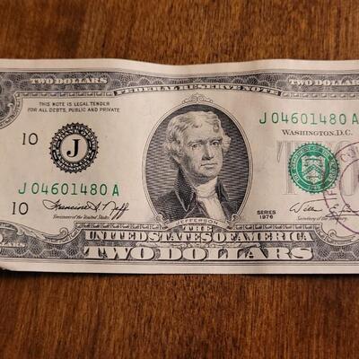 Lot 135: (5) 1976 1st Day of Issue $2 Bills w/ Fort Collins Postmark & Stamp