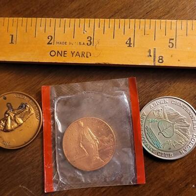 Lot 136: Assortment of (3) Collectible Coins