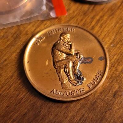 Lot 136: Assortment of (3) Collectible Coins