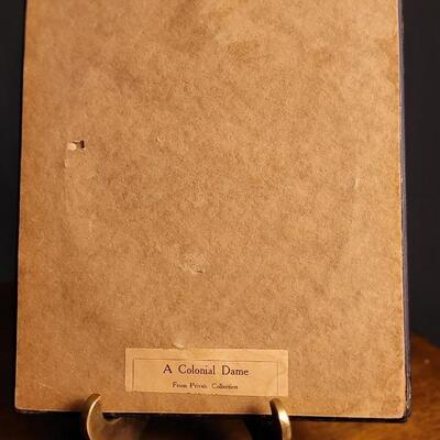 Lot 138: (2) Antique Silhouette Hanging Framed Fine Art 6.5" x 5.5"
