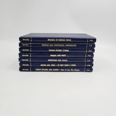 1972 COMPLETE SPEAKERS & TOAST MASTERS LIBRARY