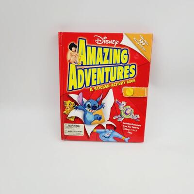 DISNEYS AMAZING ADVENTURES- A STICKER ACTIVITY BOOK