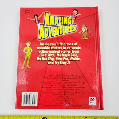 DISNEYS AMAZING ADVENTURES- A STICKER ACTIVITY BOOK