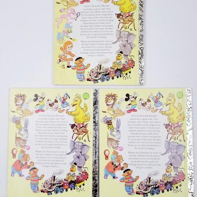 LITTLE GOLDEN BOOKS SET #1 - 3PC